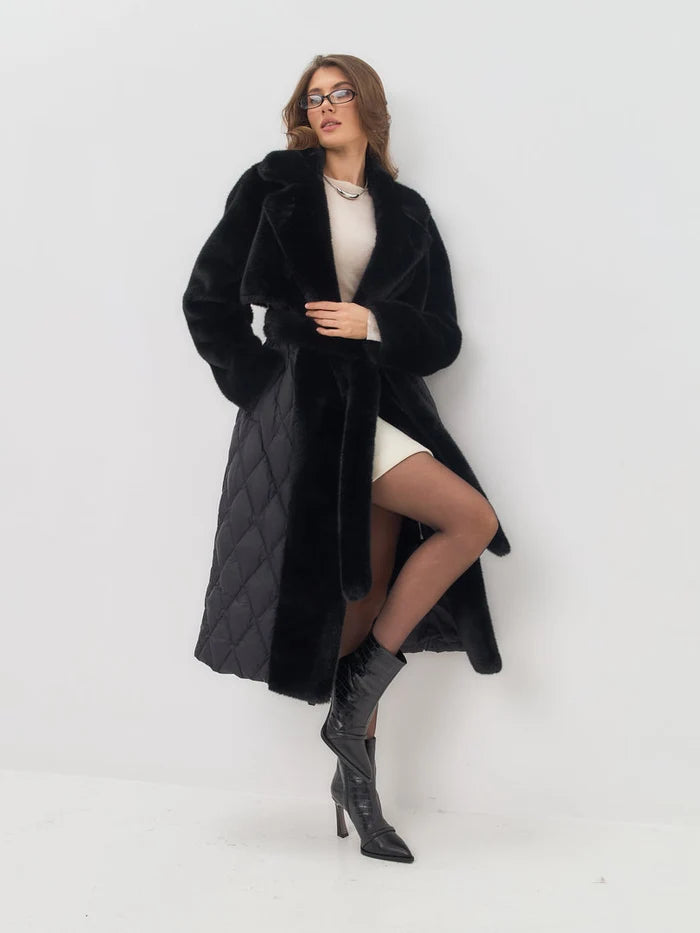 A stylish pair of women's fashion ankle boots with high heels, known as Tiana black boots, perfect for any fashionable outfit.