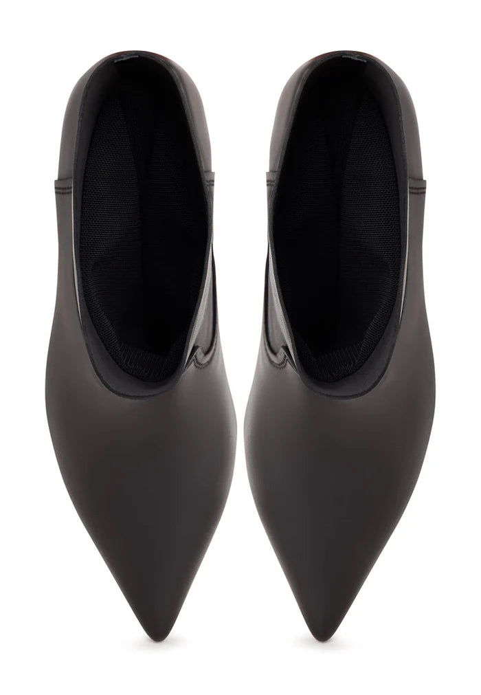 Ankle Boots with Kitten Heel Rhodopis - Black