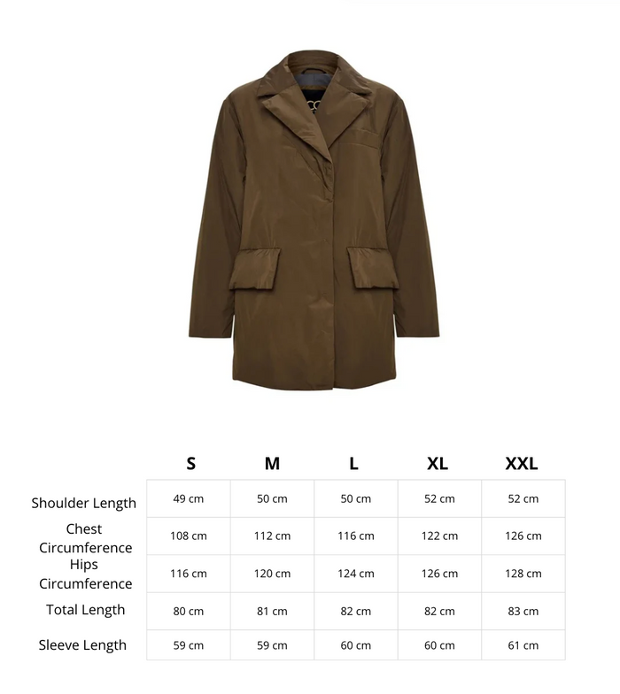 Belted Quilted Blazer - Brown