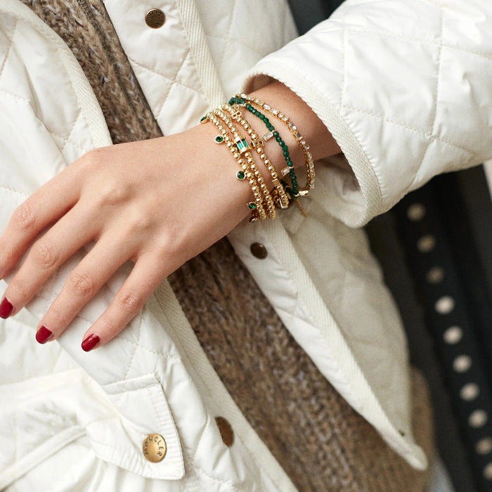 Birthstone Pisa Bracelet - Garnet