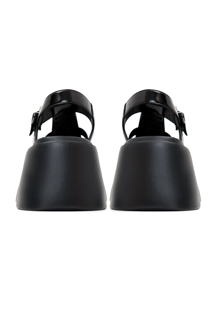 Block Heel Sandals Mei - Black