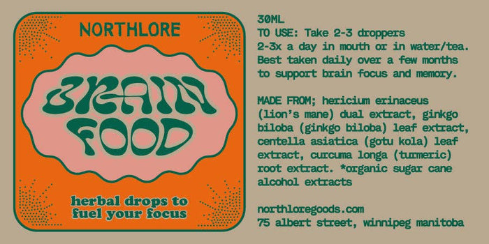 Brain Food Herbal Drops