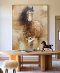Brown Horse Painting #ANH73