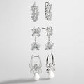 Caught in the Web Spider Earring Set