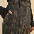 CHECKED PANTS