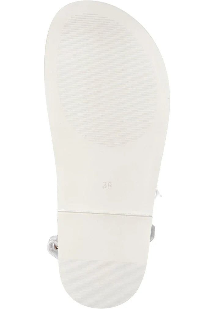 CloudWalk Quilted Sandals - White