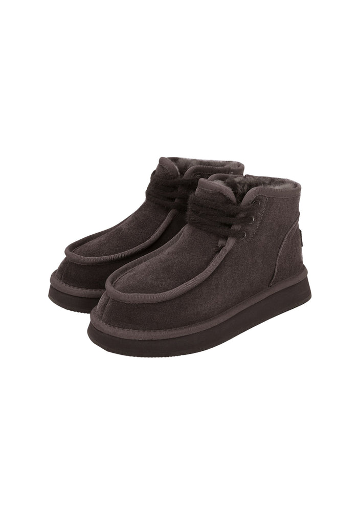 Cozy Trek Ankle Boots - Mocha