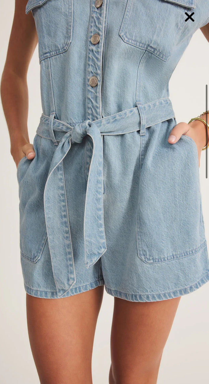 Dash Twill Romper
