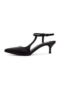 Elegant luxe black pumps - luxury designer heels, essential classic black shoes.