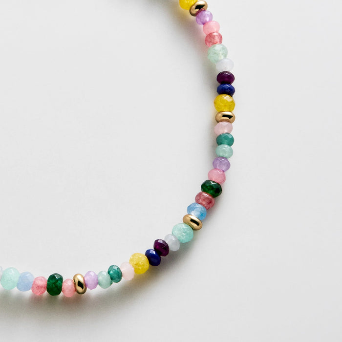 Emily Semi-Precious Bracelet - Light Multi