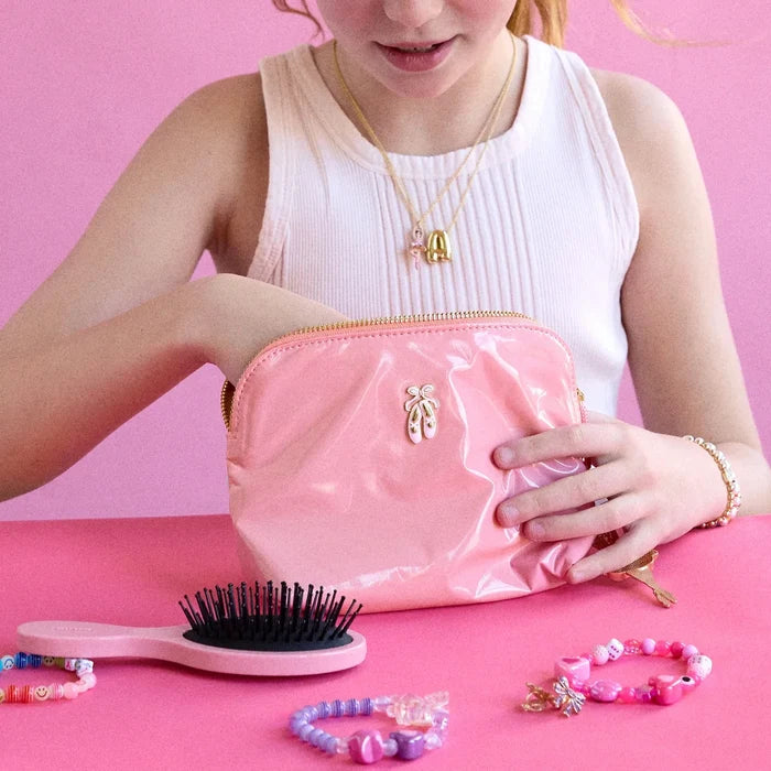 En Pointe Kids’ Jewelry Storage Pouch - Ballet