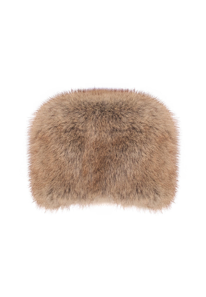 Faux Fur Winter Hat – Beige
