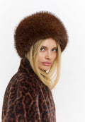 Faux Fur Winter Hat – Brown