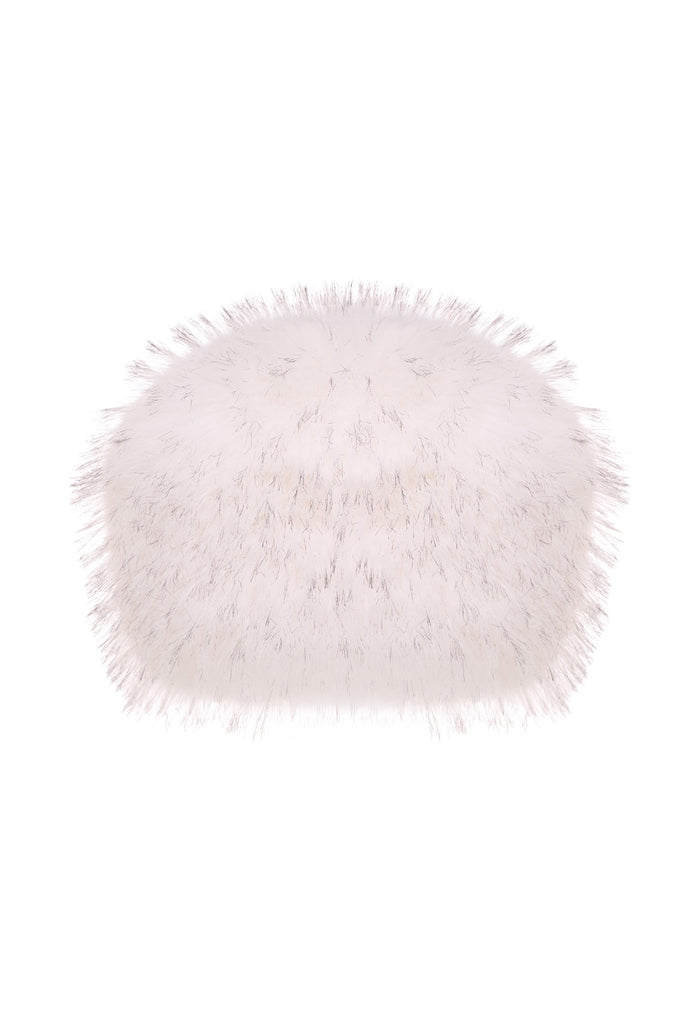 Faux Fur Winter Hat – White