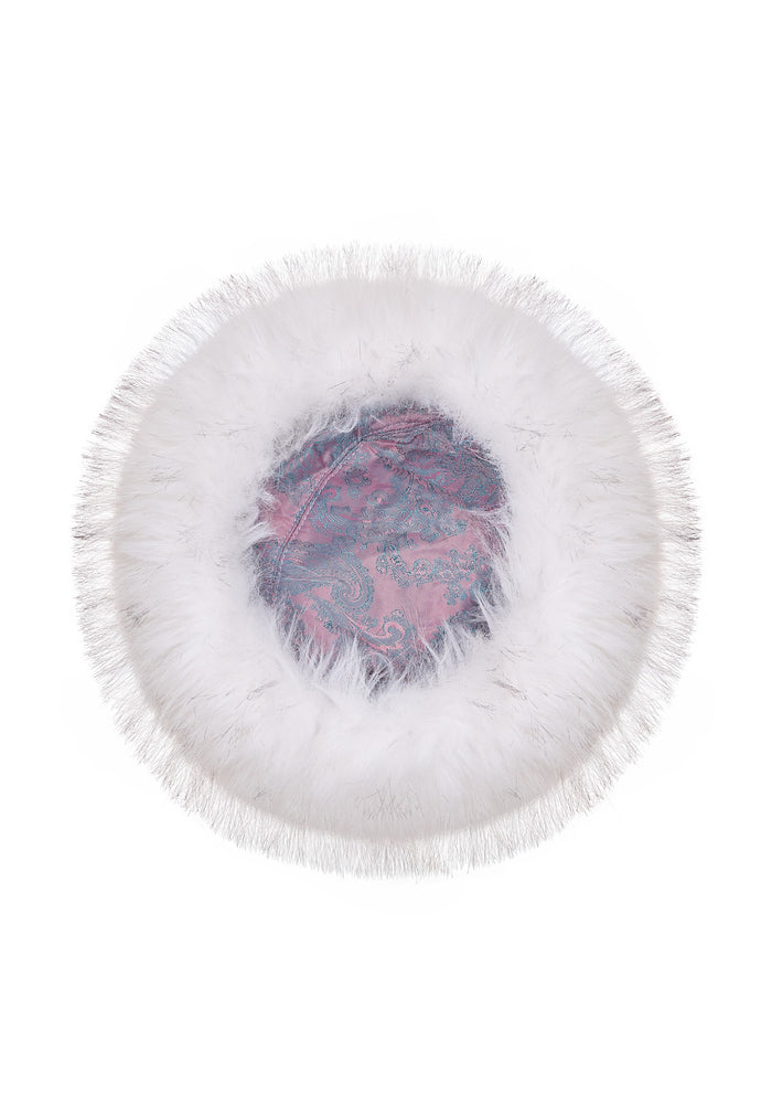 Faux Fur Winter Hat – White