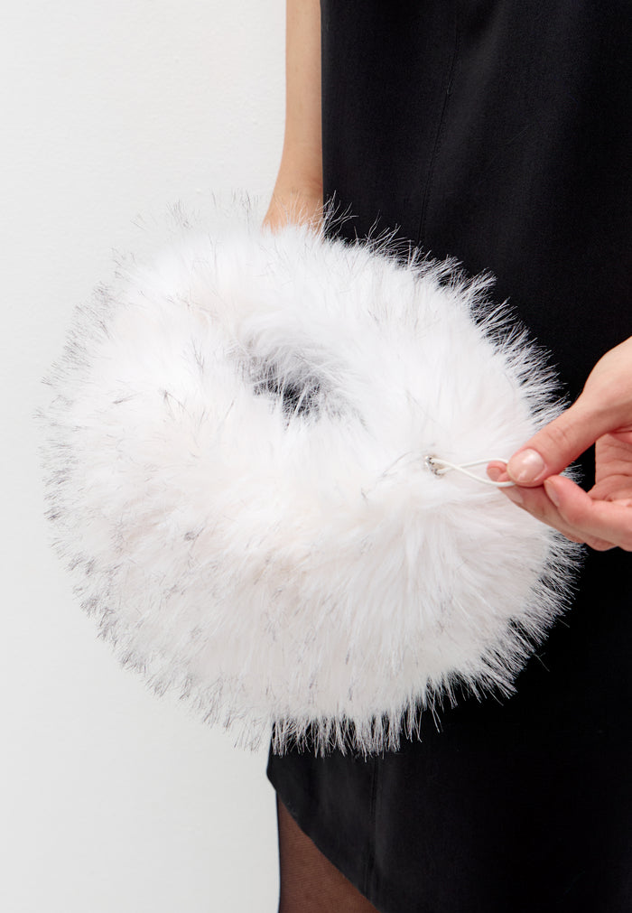 Faux Fur Winter Hat – White