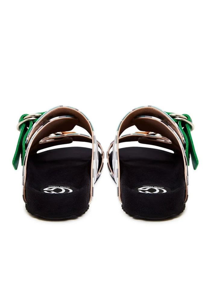 Flat Sole Mules Meredith - Green