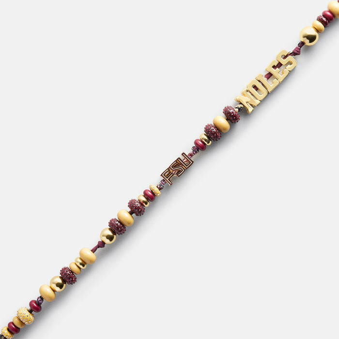 Florida State University Beaded Bandana Phone Charm - Florida State University