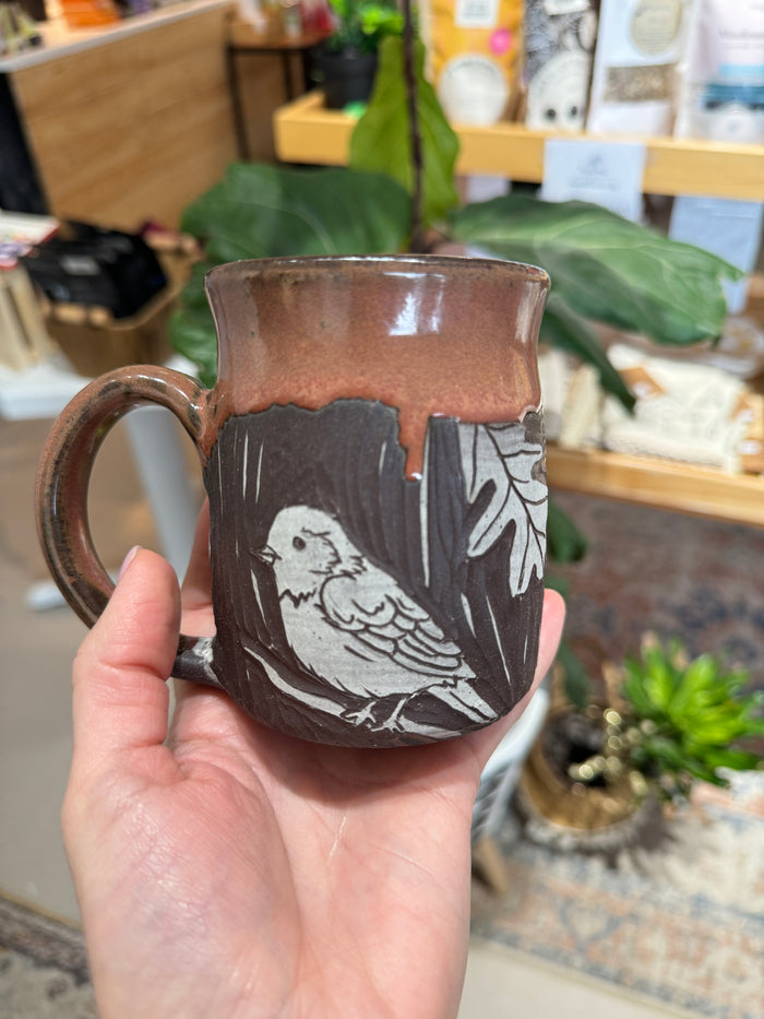 Fox / Bird Fall Mug