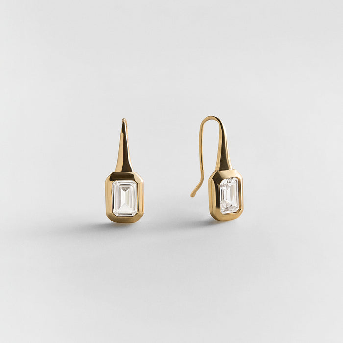 Frances Crystal Drop Earrings