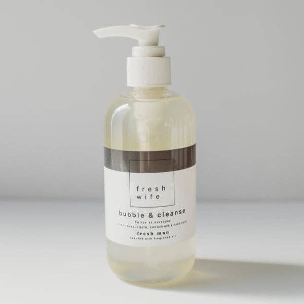 Fresh Man Bubble & Cleanse