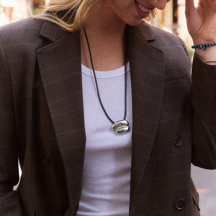 Genesis Pendant Necklace - Silver