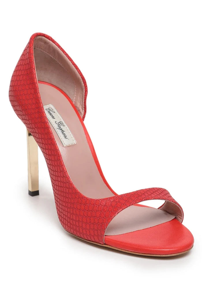 Glamour Heel Stilettos - Red