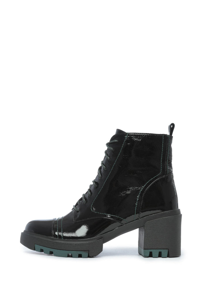 Gloss Combat Lace-Ups