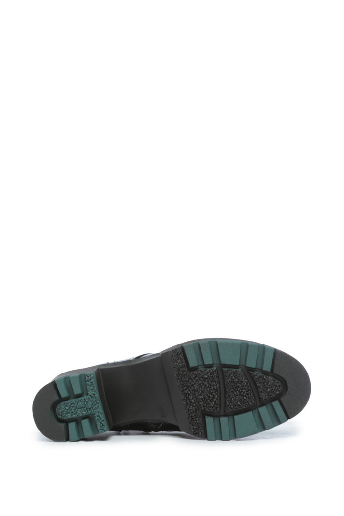 Gloss Combat Lace-Ups