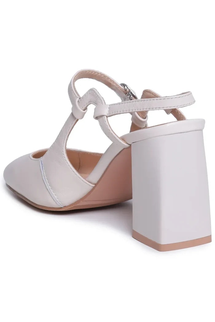 Grace T-Strap Block Heels