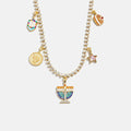 Happy Hanukkah Kids' Charm Necklace - Menorah