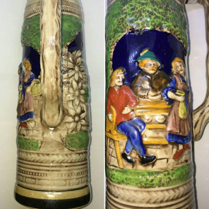 Heidelberg Schloss Vintage 11 Inches Tall Mug Bavarian Style Beer Mug