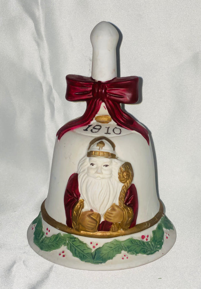 Vintage Flambro Bell “Memories of the Legend” 1910 St. Nick
