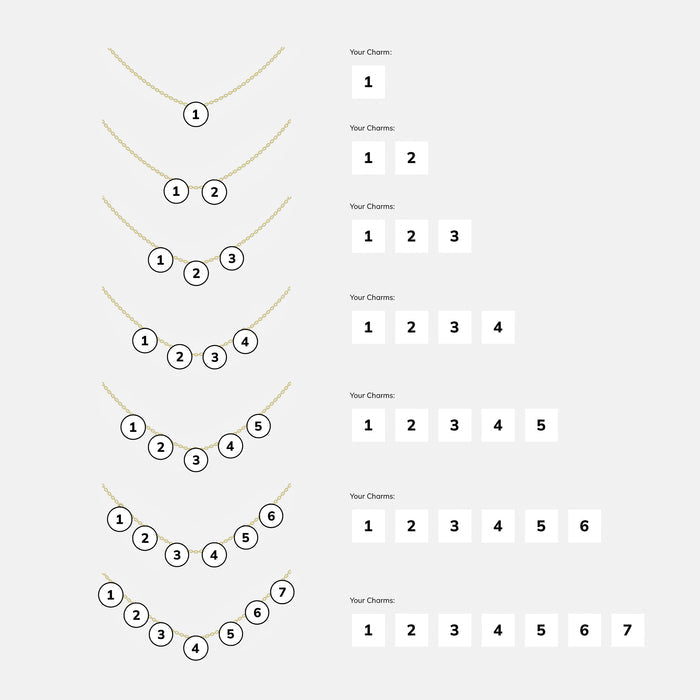 Inner Circle Custom Charm Necklace