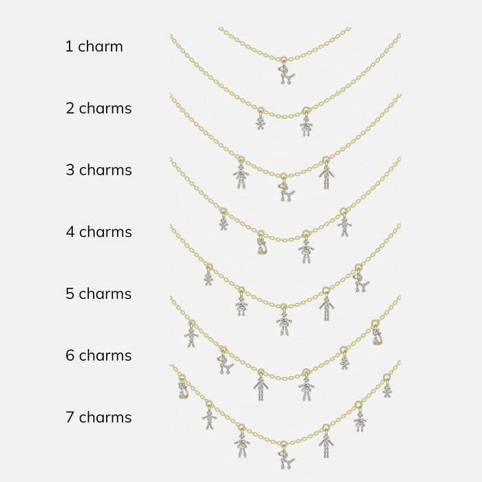 Inner Circle Custom Charm Necklace