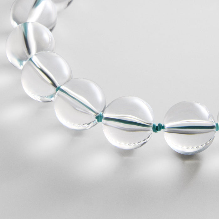 Jane Beaded Necklace - Clear/Turquoise