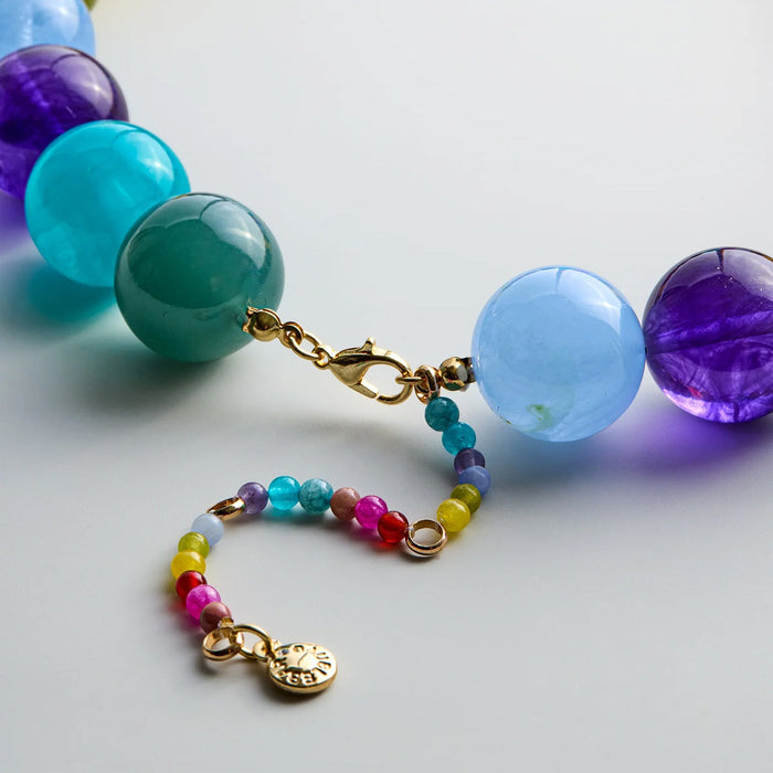 Jane Beaded Necklace - Multi Bead