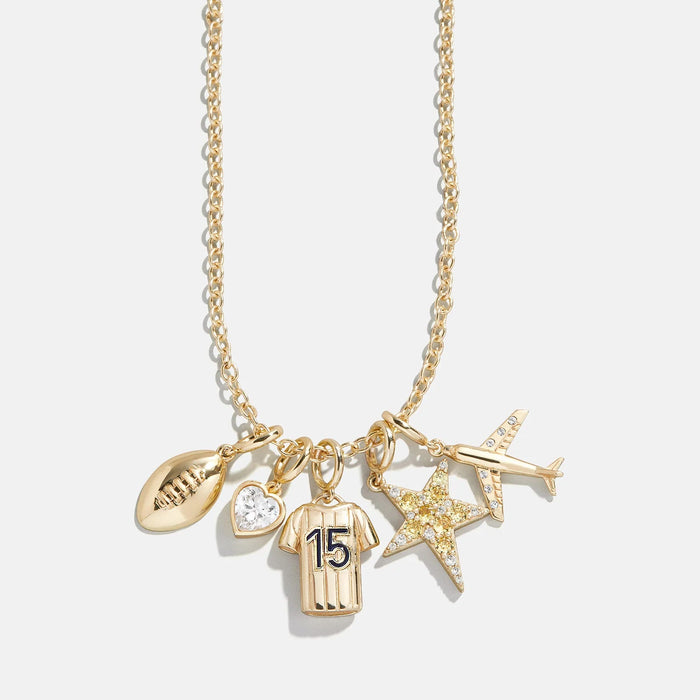 Jersey Custom Cluster Charm - Dark Blue