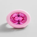 Joy Pop Cubic Zirconia Ring - Fuschia/Light Pink