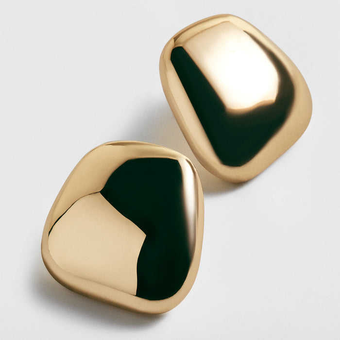 Kelly Gold Stud Earrings