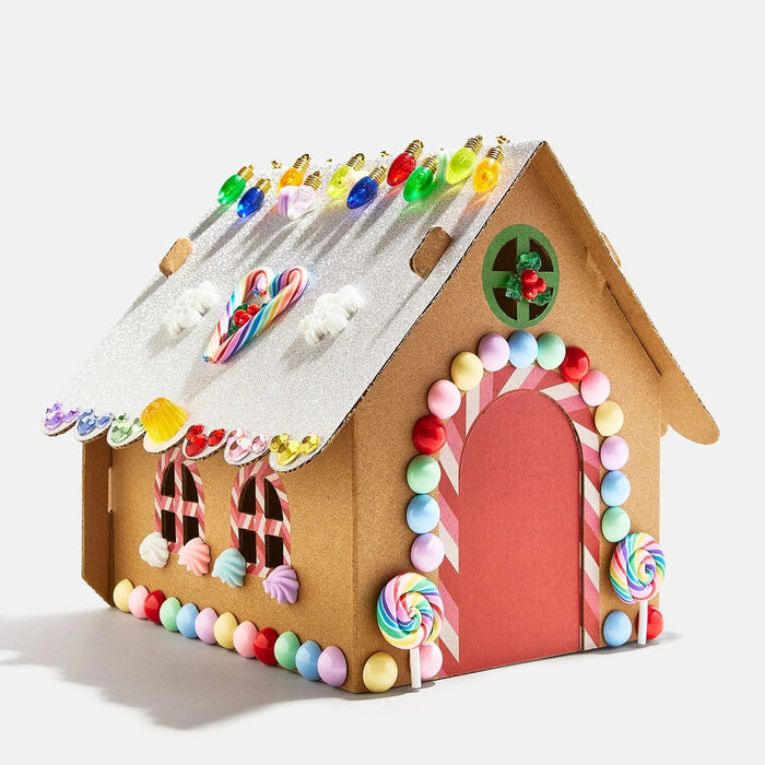 Kids DIY Gingerbread House Craft Kit - Gingerbread House DIY Kit