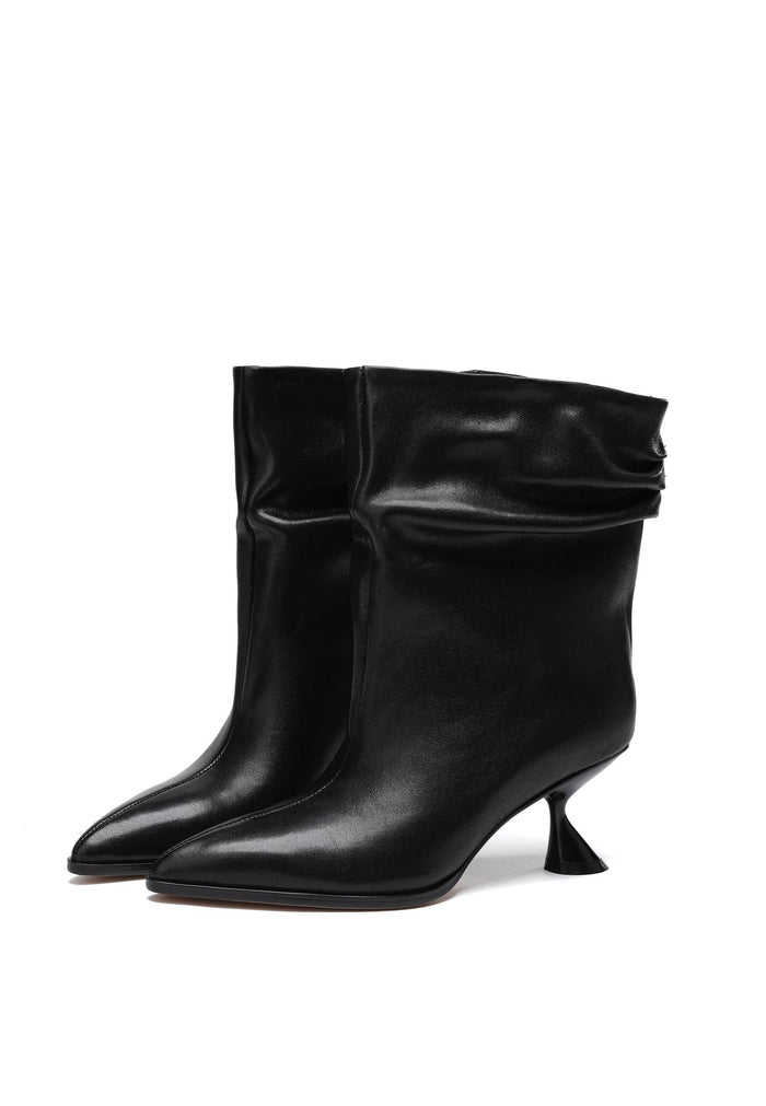 Kitten Heel Ankle Boots