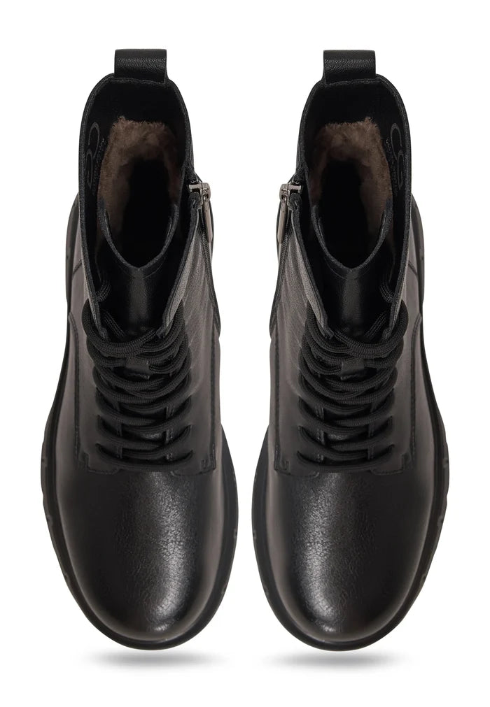 Lace-Up Combat Boots