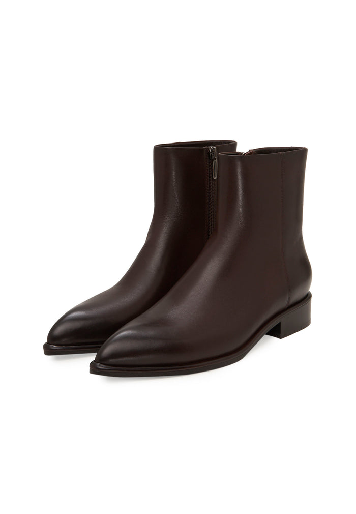 Leather Ankle Boots