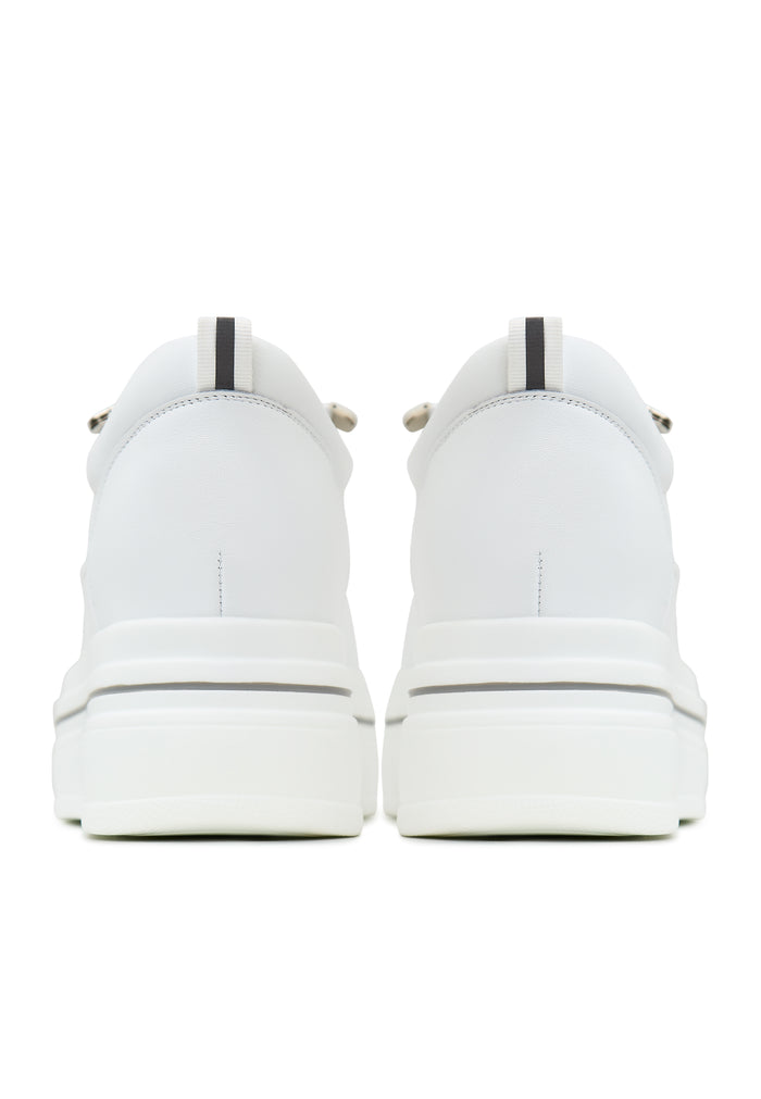 Leather Platform Sneakers