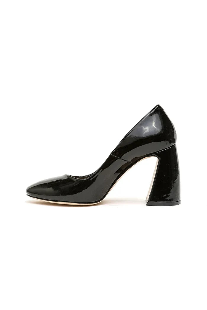 Luxe Shine Block Pumps