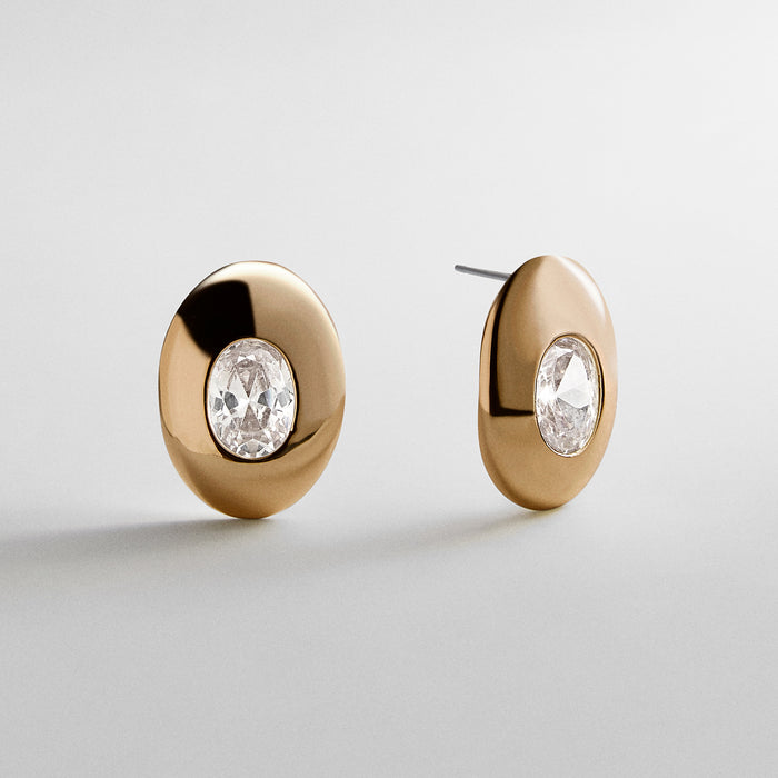 Maude Gold Stud Earrings