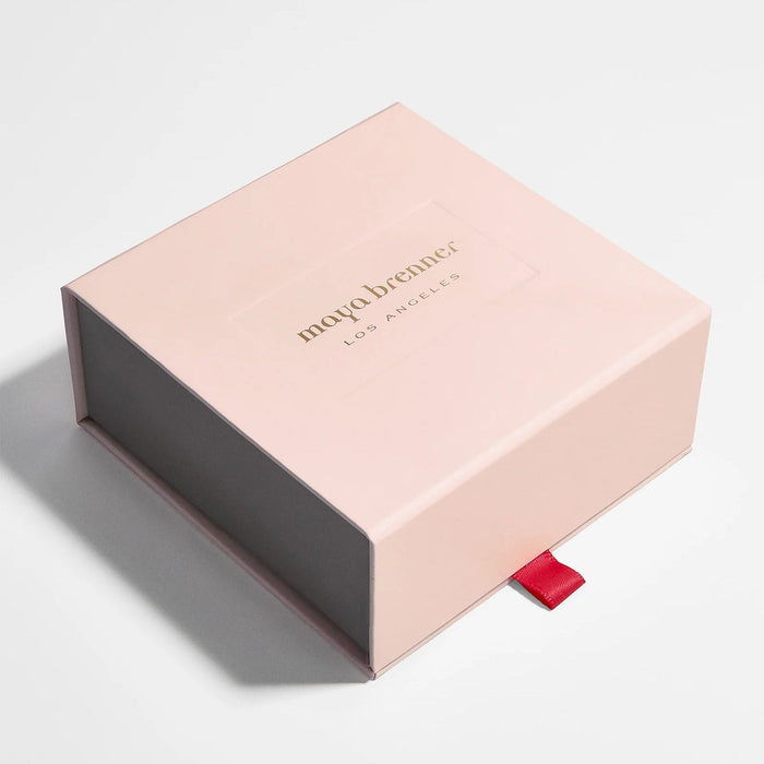 Maya Brenner Mini Letter Bracelet