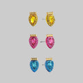 Merry & Bright Holiday Earring Set - Multi Christmas Lights