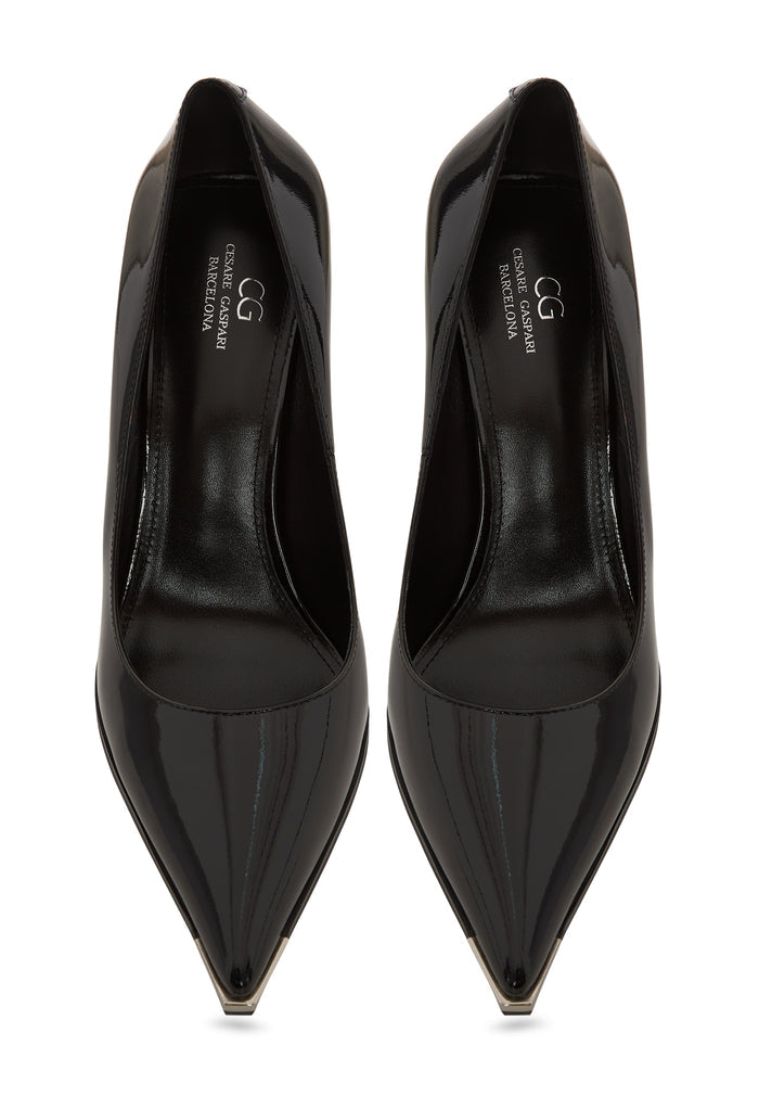 Metal Muse Pumps - Patent Black